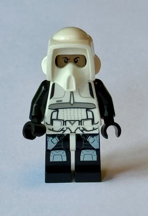 LEGO Star Wars Scout Trooper black legs minifigure Episode VI 10236 sw0505