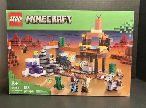 LEGO Minecraft 21263 The Badlands Mineshaft NIB 🧨🏜️fast shipping!