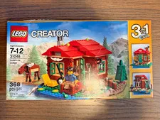 LEGO Creator 31048 Lakeside Lodge 3-in-1 NEW Factory Sealed Retired 368 PCS