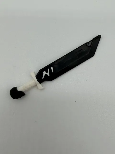 Lego Ninjago Black Sword Skull Pommel White Hilt Shadow Blade of Deliverance New