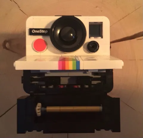 LEGO Ideas Polaroid OneStep SX-70 Camera 21345 516pcs 18+ Printed