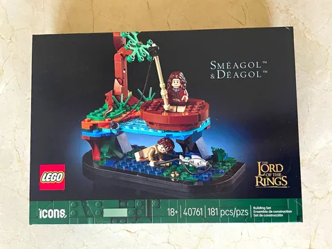 LEGO Icons Lord of the Rings Sméagol & Déagol 40761 181pcs Limited Ed. NEW