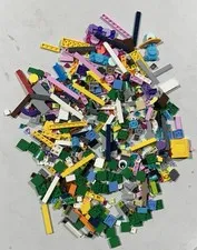 LEGO PIECES and LEGO PICK A BRICK CUP - mostly smooth pieces or flat! Over 6oz