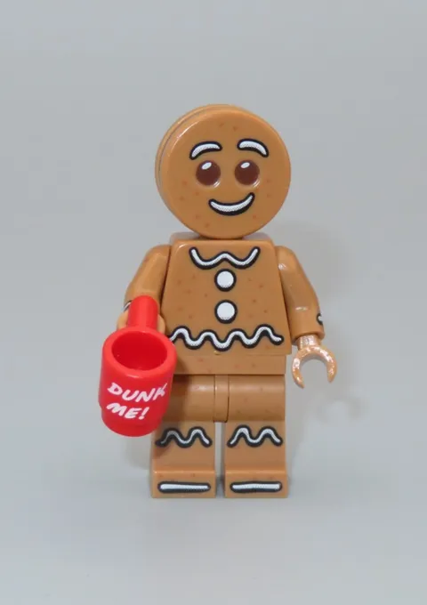 LEGO Gingerbread man dunk me Retired Christmas Holiday Collectible Series 11 CMF