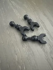 LEGO Double Ball Joint with Ball Socket (90609) 3 Pieces Black