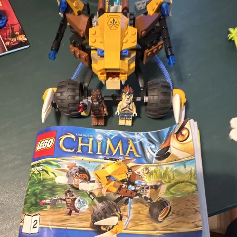 LEGO Legends of Chima Lennox' Lion Attack Complete 230 pcs w/ Manual