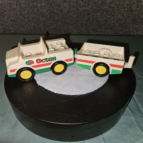 Vintage 1994 LEGO DUPLO #2621 Octan Motorbike Transporter