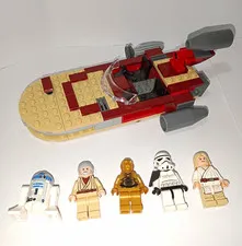 LEGO Star Wars 8092 Luke's Landspeeder 99% complete READ DESCRIPTION! 