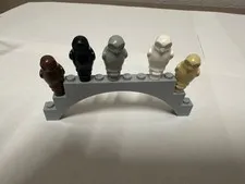 Lego Harry Potter Owl & Plain Owl Minifigures Acessories- Lot of 5 + perch