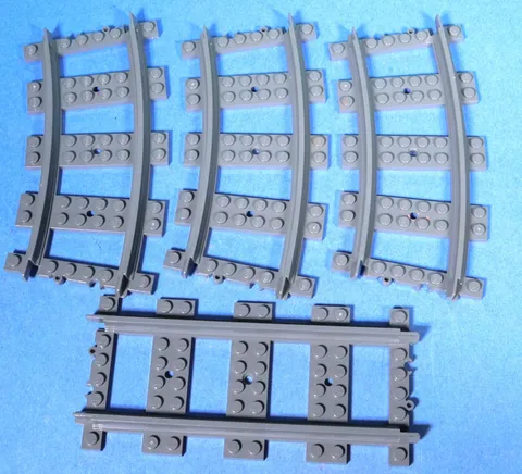 Lot of Lego Plastic Train Tracks