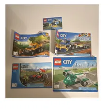LEGO CITY Illustrated Instruction Manuals Booklet for Sets 60101 & 60049