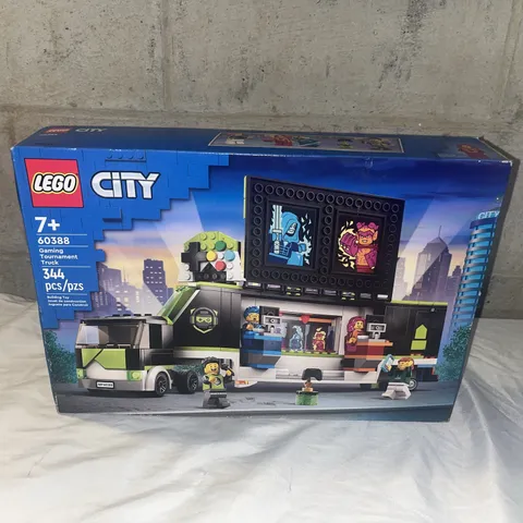LEGO Gaming Tournament Truck CITY 60388 Complete Set 344 Pieces Factory Sealed
