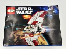 Lego Star Wars Jedi Shuttle 7931 Instructional Manual Only 2011