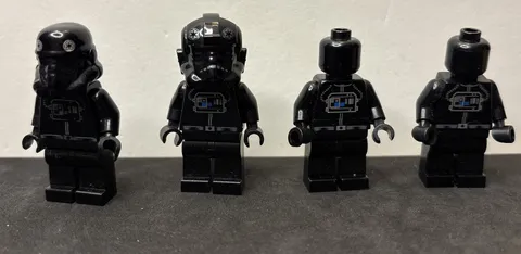 LEGO Star Wars Imperial TIE Fighter Defender Pilots Minifigure Lot Of 4
