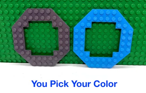 LEGO 10x10 Octagonal Plate with Open Center "You Pick Your Color and Qty" NEW