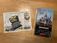 Lot of 18 Lego Knights' Kingdom Challenge Cards, Game Rules & Adventure Box