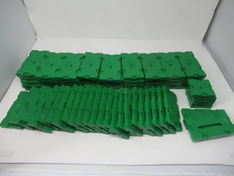 LEGO Soccer Green Sports Field Pieces Lot of 75 8x16 & 8x8 Pitch Plates Base