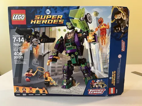 Lego 76097 Lex Luthor Mech Takedown - DC Super Heroes - Batman - BOX ONLY