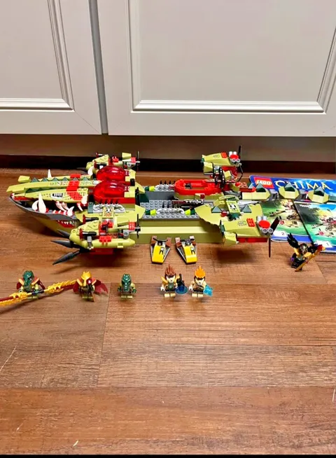 Lego Chima Sets 70006, 70131, and 30250