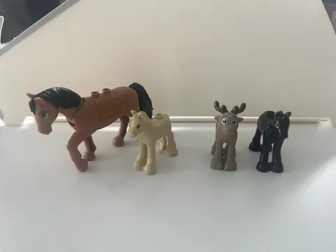 LEGO Friends Horses Reindeer Lot Of 4