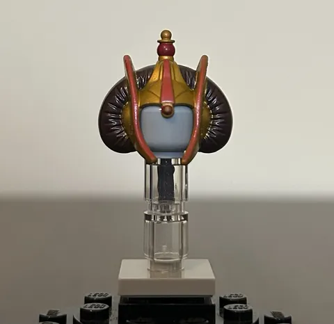 LEGO Star Wars Minifigure Queen Amidala Hair Piece Headgear Headdress sw0387 949