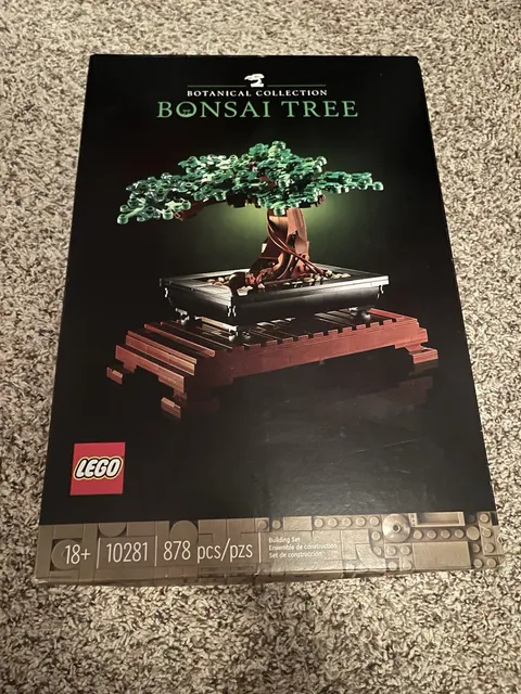 LEGO Botanical Bonsai Tree 10281 878 Brand New Factory Sealed In Box