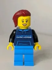 LEGO Speed Champions Mustang Dark Horse Driver Minifigure (Set 76920, sc114) 