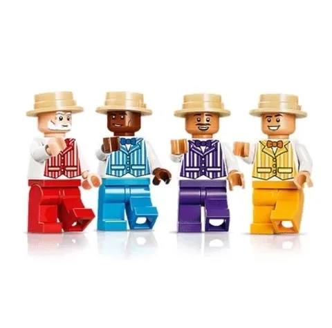 LEGO Disney Main Street USA Exclusive Dapper Dans Quartet Minifigures Set 43302