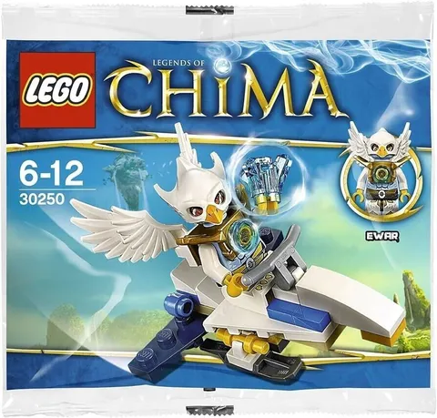 LEGO® 30250 LEGENDS OF CHIMA Ewar's Acro Fighter SEALED POLYBAG 21013 33 PIECE