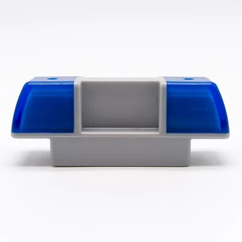 LEGO DUPLO Blue Light Siren Police Fire Engine Ambulance Light Grey 2318c01