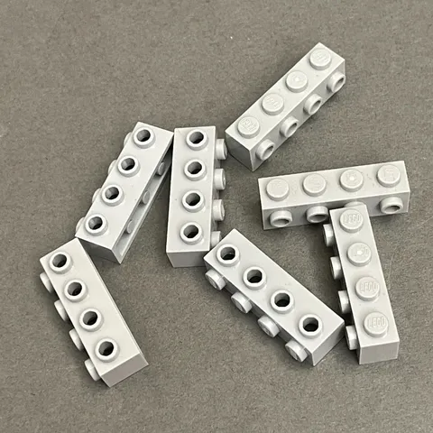 Lego 30414 Light Blue Gray Replacement Add-on Pieces Parts Lot of 7