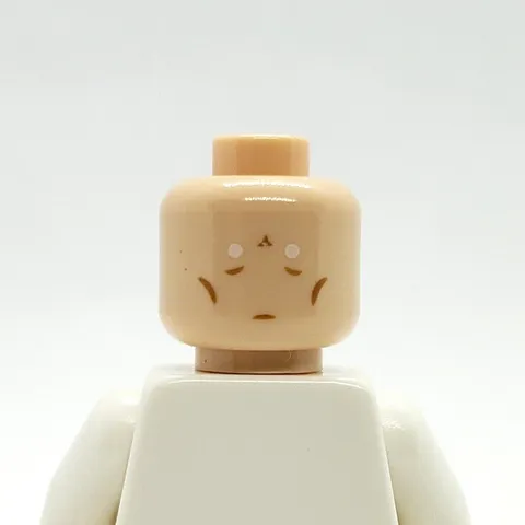 Lego Progression Misprint Head Missing Colors Error Test Print Prototype