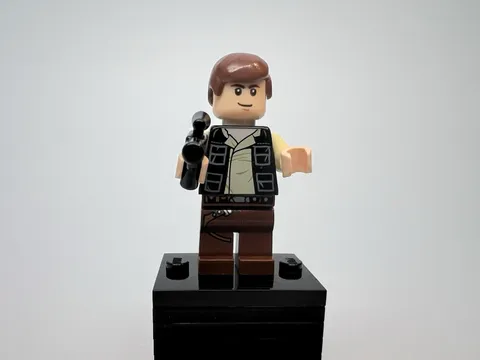 LEGO Star Wars Minifigure - Han Solo Black Vest - SW0451 from set 10236