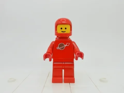 LEGO Classic Space - Red Minifigure - sp005 - Sets 483, 6970, 6985, 6980, etc.
