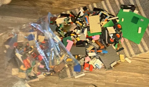 LEGO Minecraft Bulk Lot Mixed Bricks Pieces Parts Multicolor Plastic in Bag