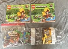 LEGO Minecraft The Farm Cottage 21144 Complete Set w/ Instructions No Box