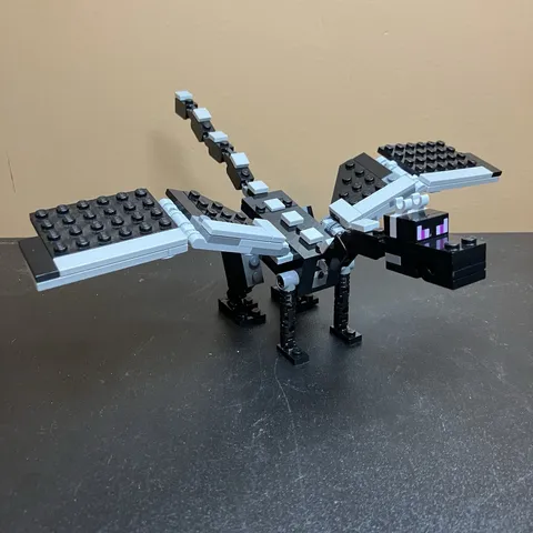 Lego Minecraft Set 21151 The End Battle Only Ender Dragon Complete No Darts