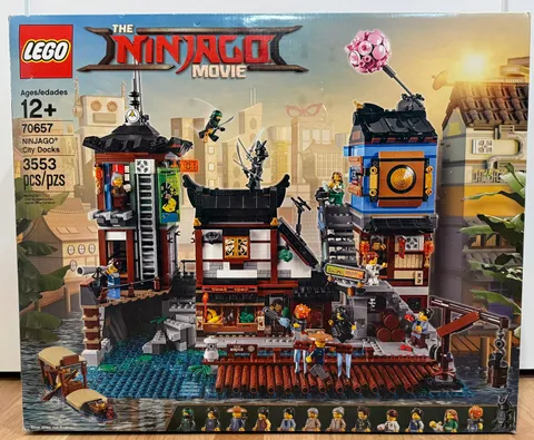 LEGO #70657 The Ninjago Movie: NINJAGO City Docks New Sealed Retired LOCAL ONLY