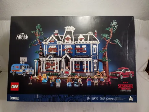 LEGO Icons Stranger Things The Creel House Set 11370, 2593 Pcs New Sealed Box 