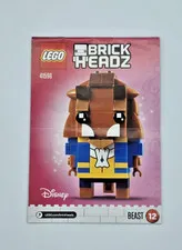 LEGO BrickHeadz Beast #41596 Disney Beauty and the Beast Instruction Manual Only