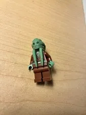 LEGO Star Wars Minifigure SW0163: Kit Fisto From 7661 Jedi Starfighter (2007)