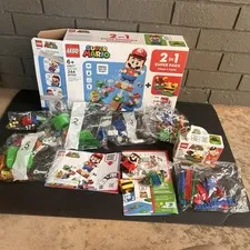 NEW LEGO Super Mario: Super Pack (66677) 71360 + 71393 Open Box Read