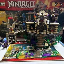 LEGO NINJAGO Enter the Serpent 70749 In 2015 Used Retired Comp W/Manual & Box