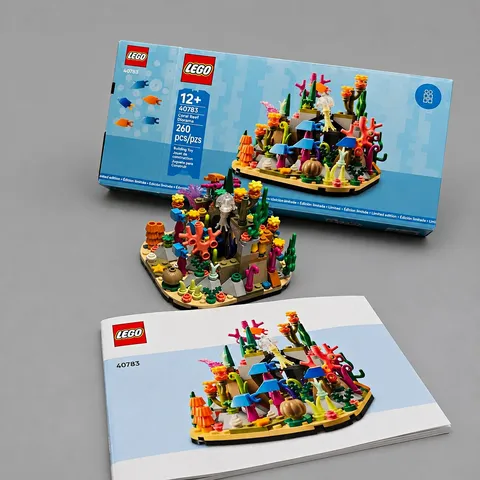 LEGO 40783 Coral Reef Diorama Limited Edition Complete Set 260 pcs 12+ Box