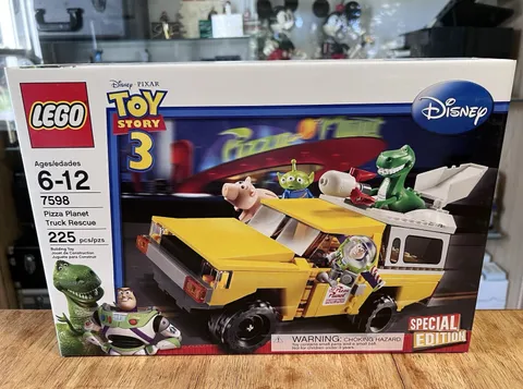 New Sealed 2010 LEGO 7598 Disney Pixar Toy Story Movie Pizza Planet Truck Rescue