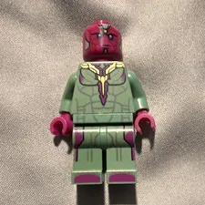 LEGO Super Heroes Vision Minifigure Plastic Character Figure