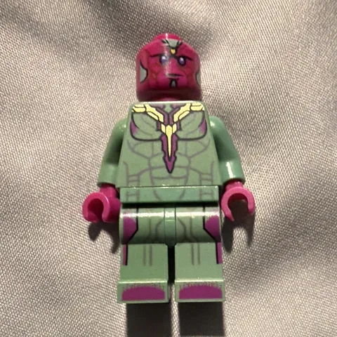 LEGO Super Heroes Vision Minifigure Plastic Character Figure