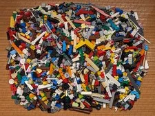 1500pcs LEGO Small Pieces Random Bulk Lot Bricks Plates Detail Finishing Cleaned