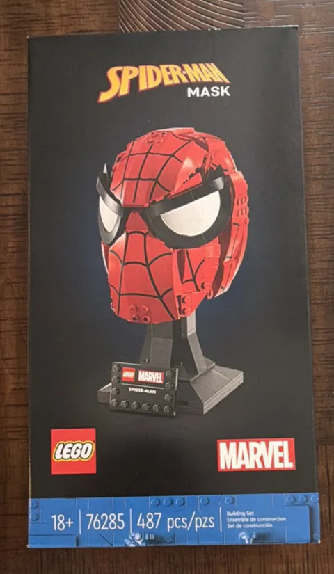 LEGO Marvel Spider-Man's Mask 76285 Display Model 487 pcs NIB