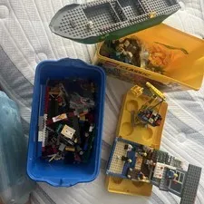 LEGO Bulk Lot of Parts Pieces, 5+ LBS Mixed Plants & Small Platform